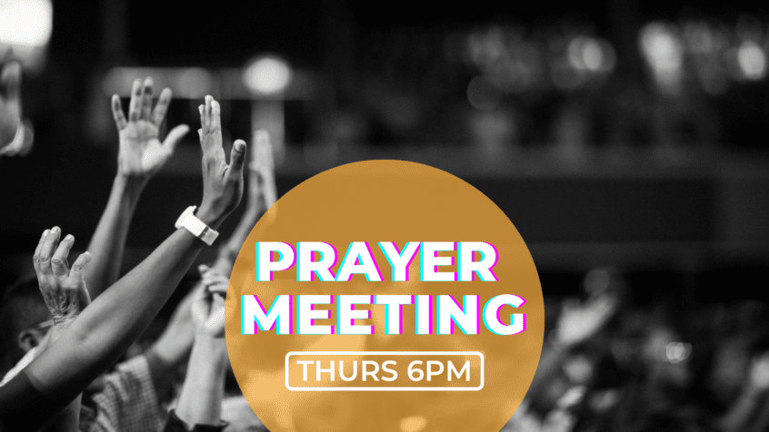 Thursday Prayer Meeting 11 Thursday Prayer Meeting