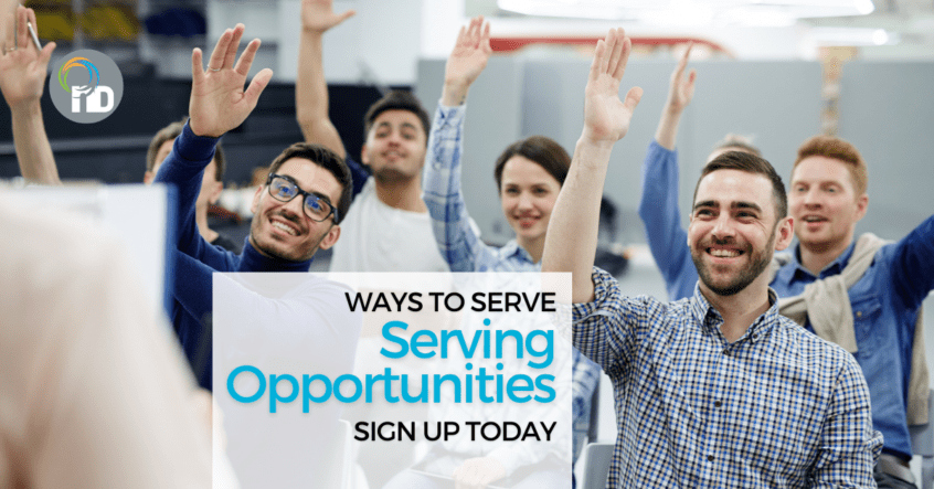 Serving Volunteers Needed | Be on Standby 1 Church Volunteer Serving Opportunities at newDAY Church Edenvale