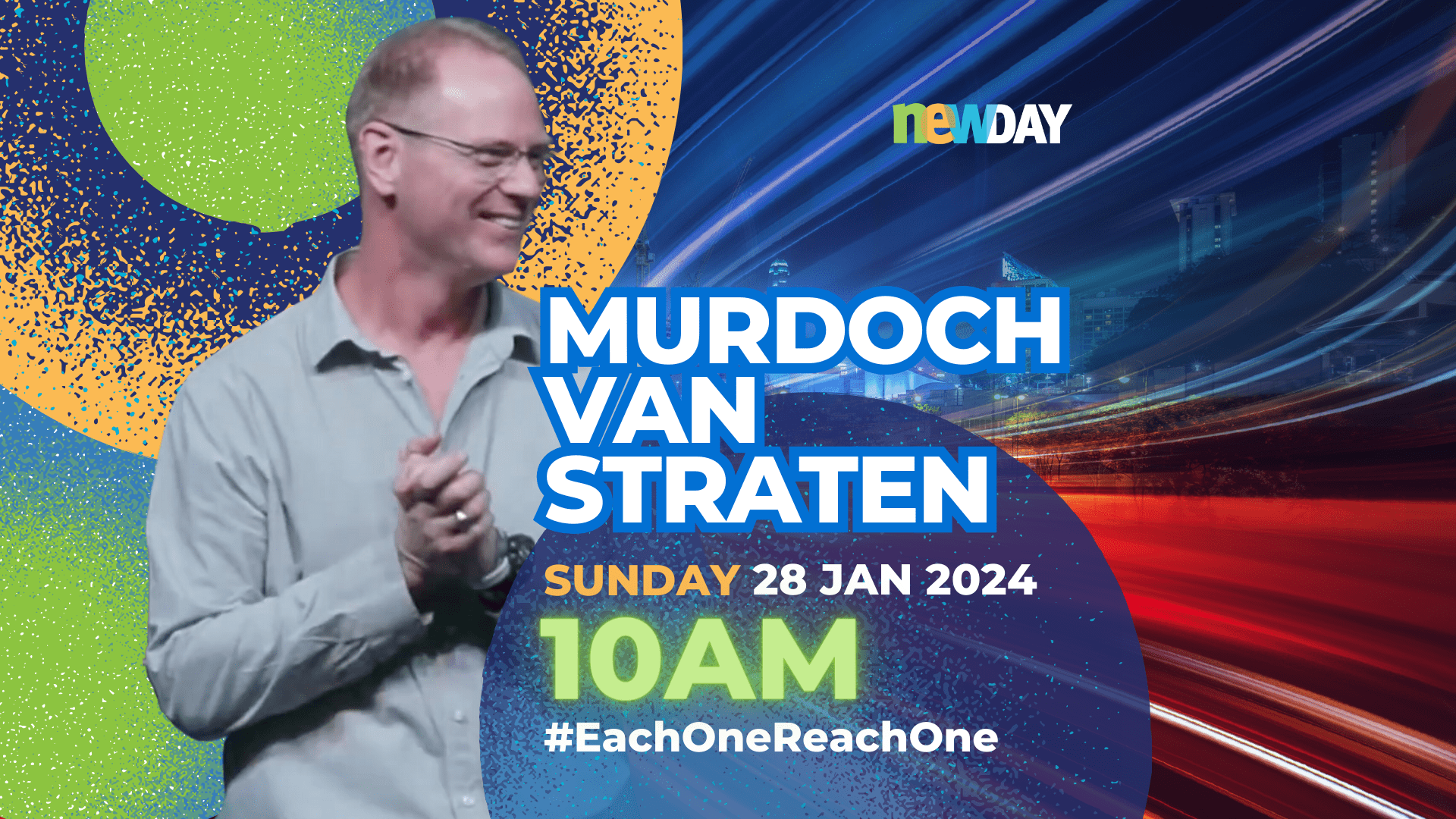 Sunday Service 10AM with Murdoch van Straten
