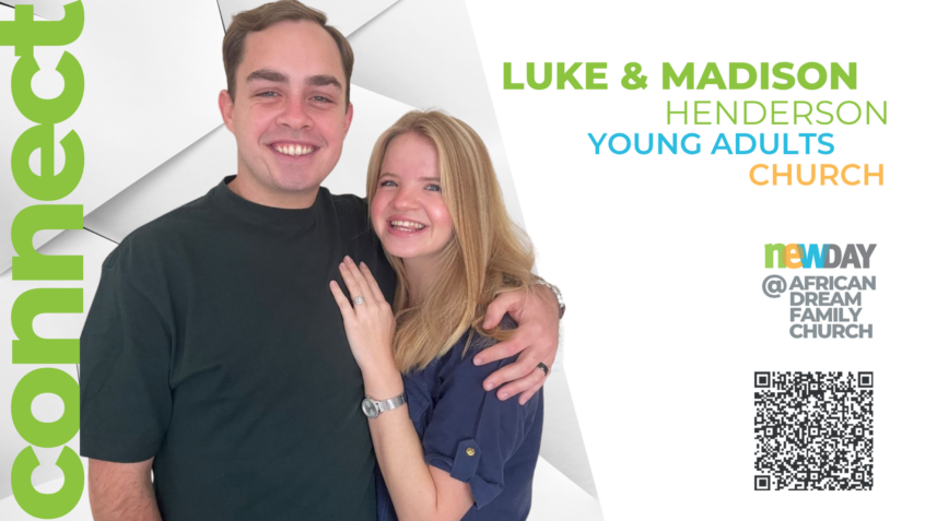 Connect Group Young Adults Edenvale - Luke and Madison Henderson