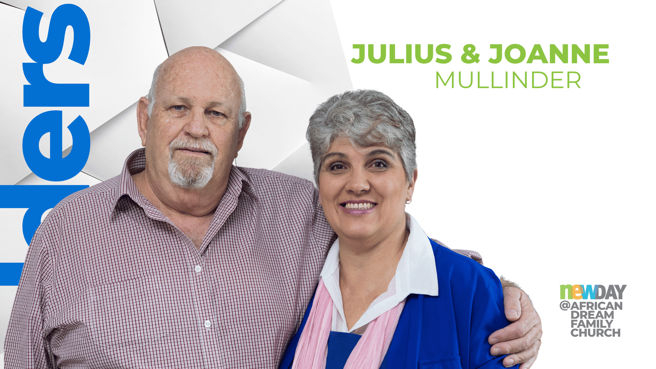 Elders - Julius and Joanne Mullinder