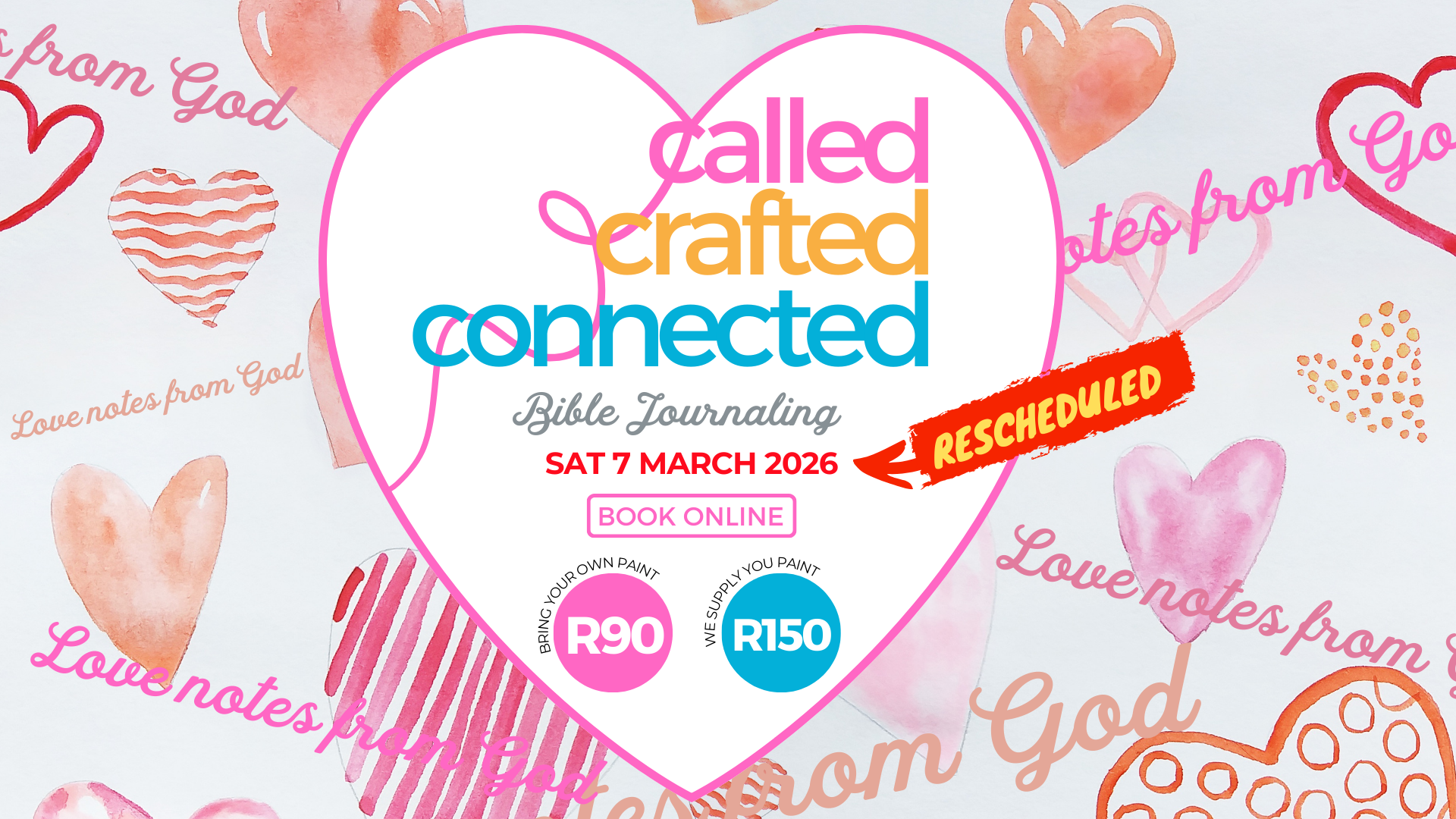 Bible Journaling Event Edenvale 7 March 2026