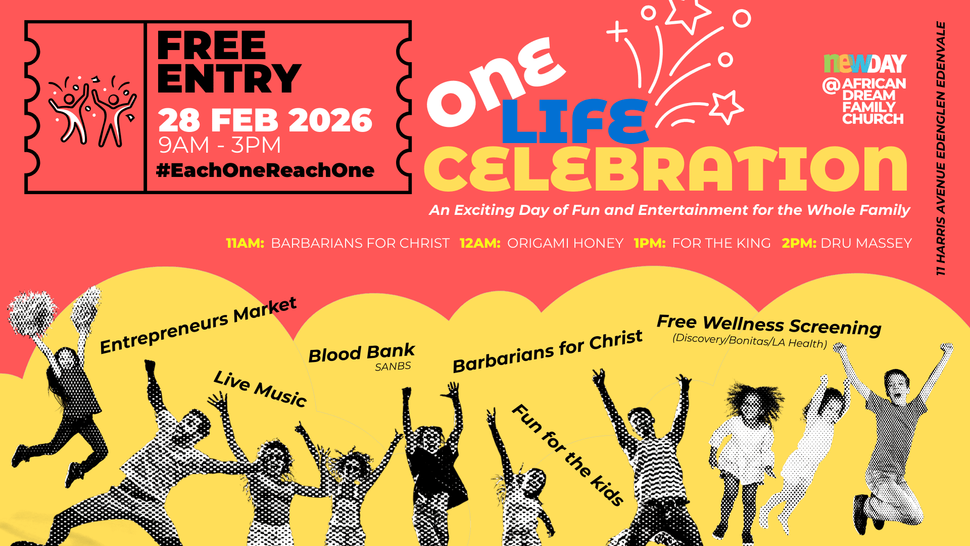 Family Fun Day | One Life Celebration - newDAY @ African Dream Family ...