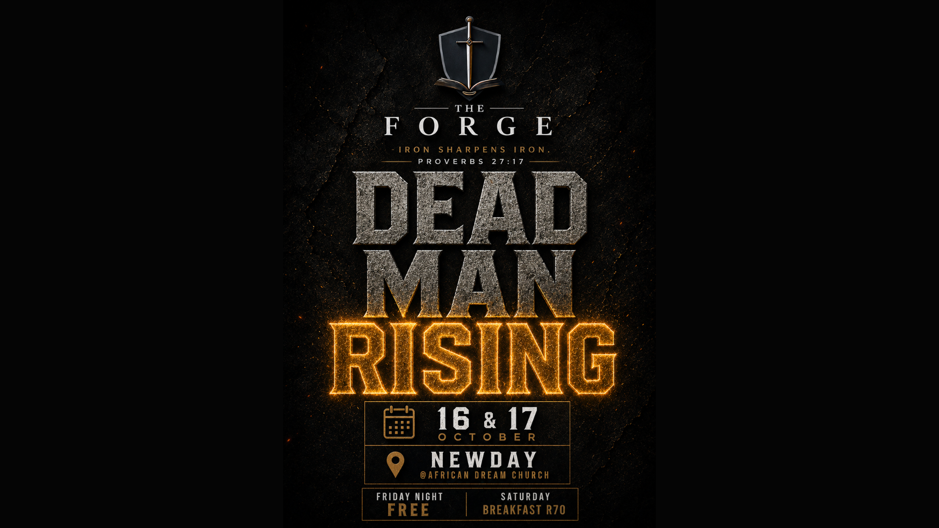 Mens Ministry Event Edenvale | Weekend Conference October 2026