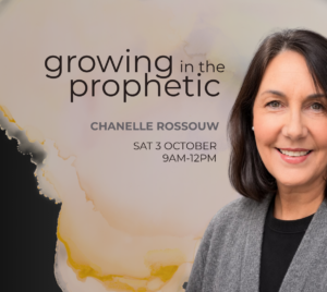 Prophetic workshop with Chanelle Rossouw Sat 3 October 2026 at newDAY Church